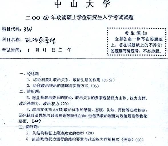 11 2004年中山大学334政治学原理考研真题.jpg