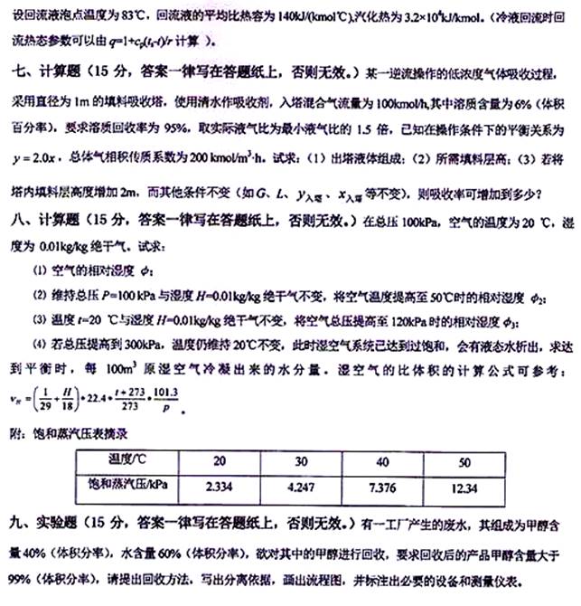 说明: \\sc0019\电子书与题库制作\运营共享\!【预售考研全套】\【院校真题汇编更新】\!【河北科技大学】(兼职已完成)【项荣荣正在做】\!河北科技大学已更新至2020年真题\【新书,有全套】河北科技大学化学与制药工程学院《845化工原理》历年考研真题汇编(含部分答案)\807化工原理【B】2016\3.jpg
