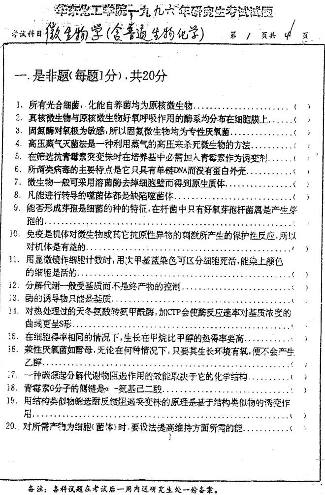 说明: 1 微生物学1996p1